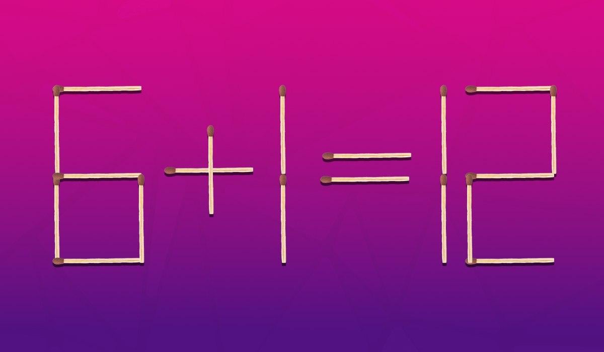 Ret en fejl ved kun at flytte én tændstik: en IQ-test