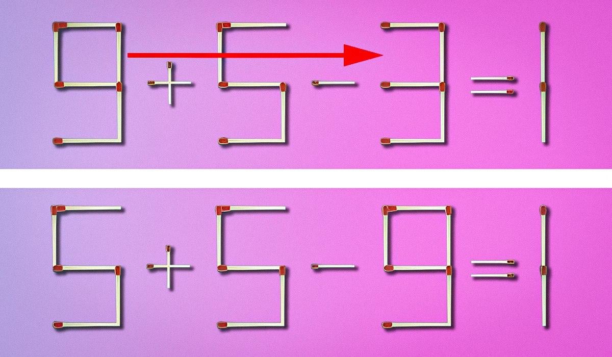 IQ-test: Du skal kun flytte én tændstik