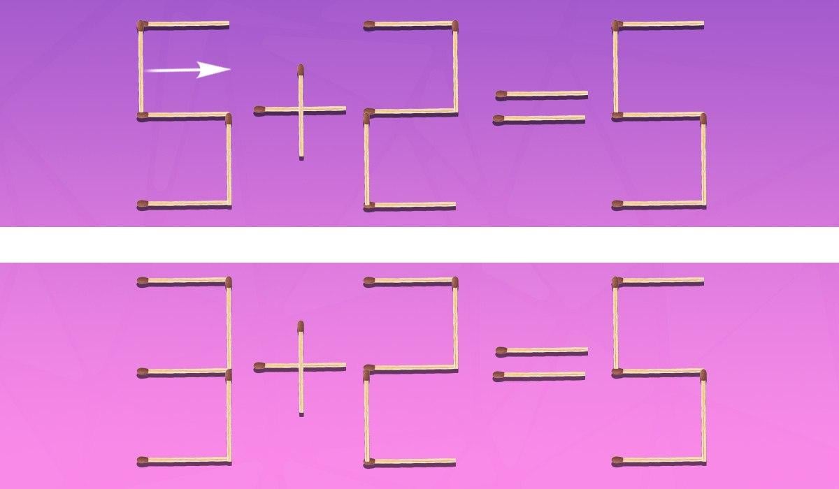 Hvilke af de 19 tændstikker skal flyttes for at gøre ligheden korrekt: IQ-test