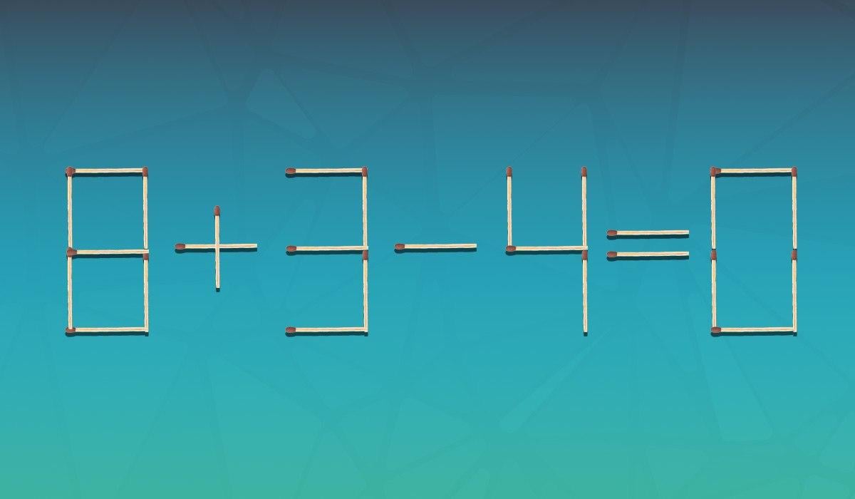 98% af alle mennesker kan ikke løse et tændstikæske-puslespil: Kun genier kan gøre det