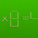 Hjerneudfordring: Du skal flytte en tændstik for at rette en fejl. Hjerneudfordring: Du skal flytte en tændstik for at rette en