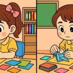 IQ-test: Find 3 forskelle på et billede af en pige